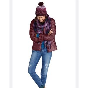 ♦️JACKET♦️M/Goose down jacket/burnt red